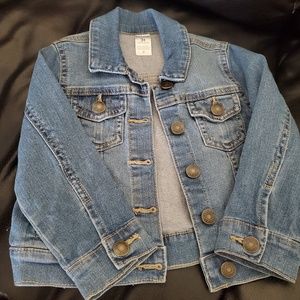 Toddler girl jean jacket